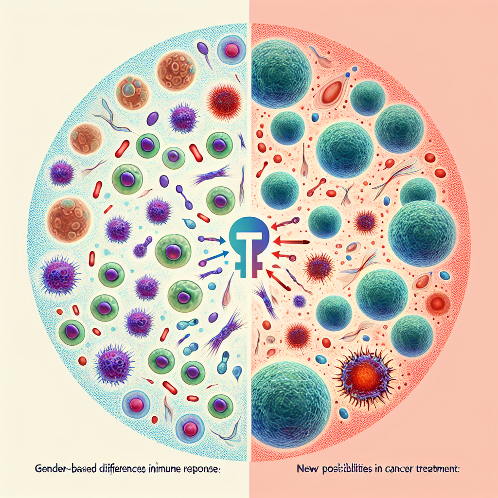 성별에 따른 면역 반응 차이: 암 치료의 새로운 가능성