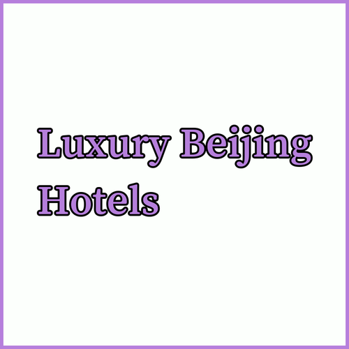 Discover Luxurious Beijing Hotels.. Yanbai Villa, Qihu Hotel, and Kempinski Yanqi Hotel